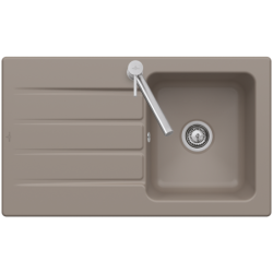 Keramikinė plautuvė Villeroy&Boch Architectura 50, ruda