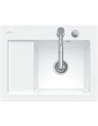 Keramikinė plautuvė Villeroy&Boch Subway 45 Compact, balta