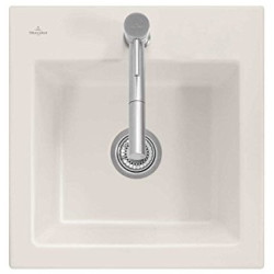 Keramikinė plautuvė Villeroy&Boch Subway 50S, kreminė