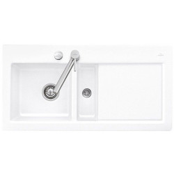 Keramikinė plautuvė Villeroy&Boch Subway 60, kairė, 3 skylės