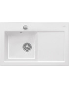 Keramikinė plautuvė Villeroy&Boch Subway 45, balta, kairė