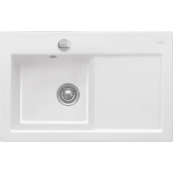 Keramikinė plautuvė Villeroy&Boch Subway 45, balta, 2 skylės