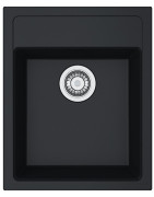 Tectonite plautuvė Franke Sirius SID 610-40, juoda