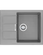Tectonite plautuvė Franke Sirius SID 611-62, pilkos spalvos