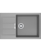 Tectonite plautuvė Franke Sirius SID 611-78/50, titano spalvos