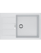 Tectonite plautuvė Franke Sirius SID 611-78/50, baltos spalvos