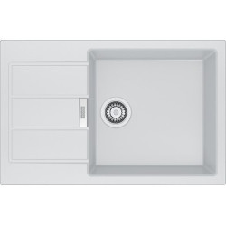 Tectonite plautuvė Franke Sirius SID 611-78/50, baltos spalvos