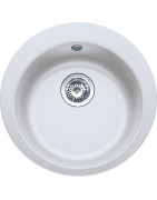 Tectonite plautuvė Franke Single 1, baltos spalvos