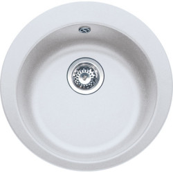 Tectonite plautuvė Franke Single 1, baltos spalvos