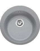 Tectonite plautuvė Franke Single 1, pilkos spalvos