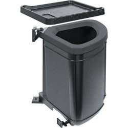 Šiukšliadėžė Franke Sorter Pivot, 27l, tvirtinama prie durelių