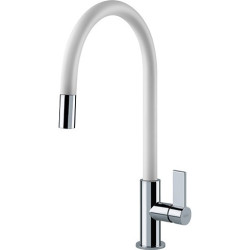 Plautuvės maišytuvas Franke Ambient, chromo/baltos spalvos