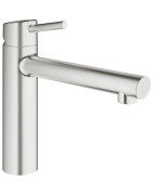 Plautuvės maišytuvas Grohe Concetto, plieno spalvos