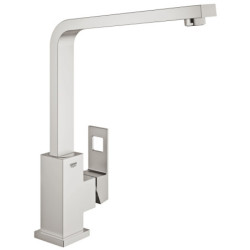 Plautuvės maišytuvas Grohe Eurocube, plieno spalvos