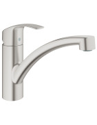 Plautuvės maišytuvas Grohe Eurosmart, plieno spalvos