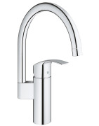 Plautuvės maišytuvas Grohe Eurosmart, aukšta svirtimi, chromas