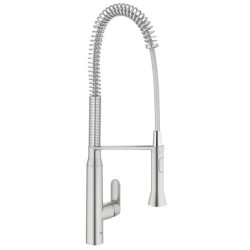 Plautuvės maišytuvas Grohe K7, su ištraukiama žarna, plienas