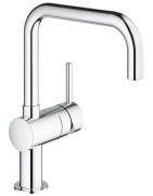 Plautuvės maišytuvas Grohe Minta, U formos, chromas