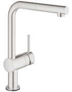 Plautuvės maišytuvas Grohe Minta Touch, plienas, elektrinis