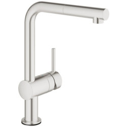 Plautuvės maišytuvas Grohe Minta Touch, plienas, elektrinis