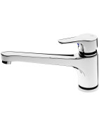 Plautuvės maišytuvas Gustavsberg Nautic, žemu snapu, chromuotas