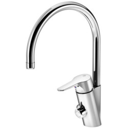 Plautuvės maišytuvas Gustavsberg Nautic, su ventiliu indaplovei