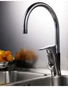 Plautuvės maišytuvas Gustavsberg Nautic, su ventiliu indaplovei