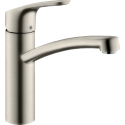 Plautuvės maišytuvas Hansgrohe Focus M41, plieno spalvos