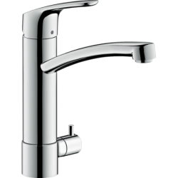 Plautuvės maišytuvas Hansgrohe Focus M41, su ventiliu