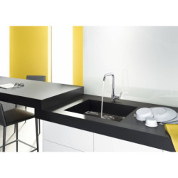 Plautuvės maišytuvas Hansgrohe Focus M41, aukštas, chromas