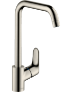 Plautuvės maišytuvas Hansgrohe Focus M41, aukštas, plienas