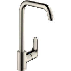 Plautuvės maišytuvas Hansgrohe Focus M41, aukštas, plienas