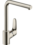 Plautuvės maišytuvas Hansgrohe Focus M41, pasukamu snapu
