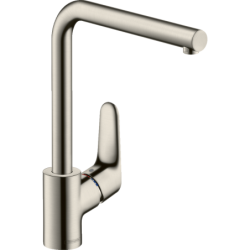 Plautuvės maišytuvas Hansgrohe Focus M41, pasukamu snapu