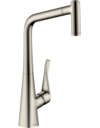 Plautuvės maišytuvas Hansgrohe Metris M71, ištraukiama žarna