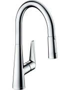 Plautuvės maišytuvas Hansgrohe Talis M51, ištraukiama žarna