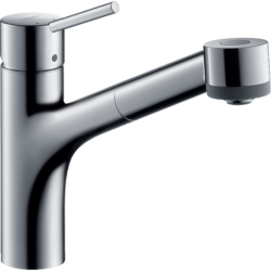 Plautuvės maišytuvas Hansgrohe Talis S M52, ištraukiama žarna