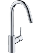 Plautuvės maišytuvas Hansgrohe Talis S2 M52, ištraukiama žarna