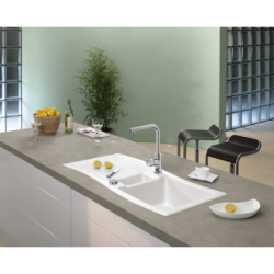 Plautuvės maišytuvas Villeroy&Boch Modern Steel, plienas