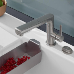 Plautuvės maišytuvas Villeroy&Boch Sorano Shower, plienas