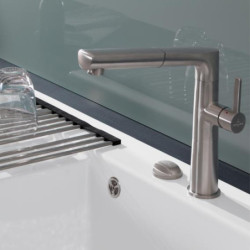 Plautuvės maišytuvas Villeroy&Boch Sorano Sky Shower, plienas