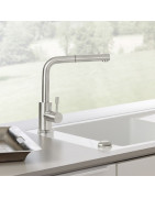 Plautuvės maišytuvas Villeroy&Boch Steel Shower, plienas