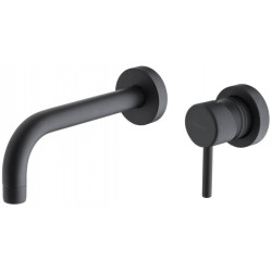 Praustuvo maišytuvas Giulini Futuro 6520-20, sieninis, juodas