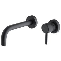 Praustuvo maišytuvas Giulini Futuro 6520-25, sieninis, juodas