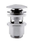 Praustuvo maišytuvo ventilis Giulini 5102L, juodas, 1 1/4"