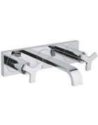 Praustuvo maišytuvas iš sienos Grohe Allure S, 3 skylės