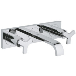 Praustuvo maišytuvas iš sienos Grohe Allure S, 3 skylės