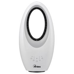 Ventiliatorius Ardes Muna Bladeless, su nuotoliniu valdymu