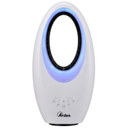 Ventiliatorius Ardes Muna Bladeless, su nuotoliniu valdymu