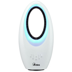 Ventiliatorius Ardes Muna Bladeless, su nuotoliniu valdymu